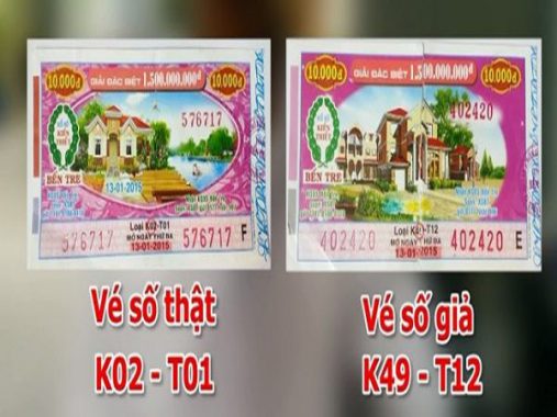 Tổng hợp những cách phân biệt vé số thật và vé số giả