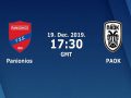Nhận định Panionios vs PAOK, 0h30 ngày 20/12