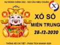 Phân tích sổ xố Miền Trung thứ 2 ngày 28/12/2020