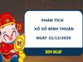 Phân tích kết quả XS Bình Thuận ngày 31/12/2020