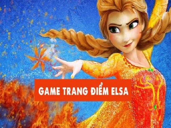 game trang điểm cho Elsa