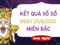 Phân tích XSMB 25/8/2022 dự đoán lô VIP đài Thủ Đô