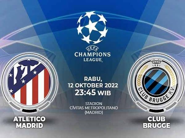 Nhận định, soi kèo Atletico Madrid vs Club Brugge – 23h45 12/10, Champions league