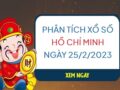Phân tích xổ số Hồ Chí Minh ngày 25/2/2023 thứ 7 hôm nay