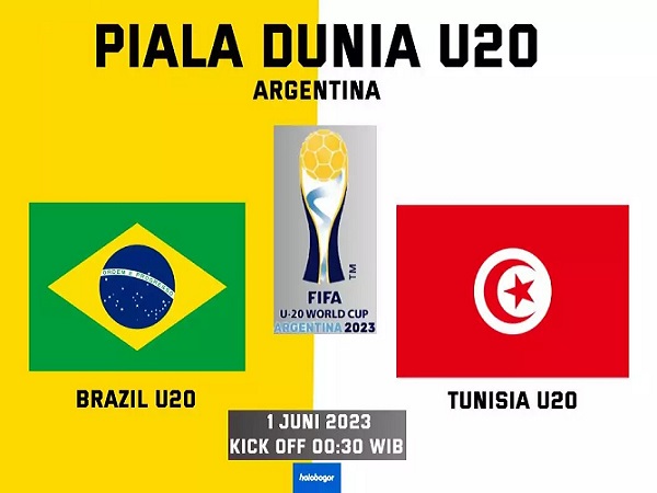 Nhận định U20 Brazil vs U20 Tunisia – 00h30 01/06, World Cup U20
