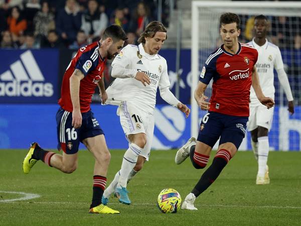 Nhận định kèo giữa Osasuna vs Real Madrid (22h15 ngày 16/3)